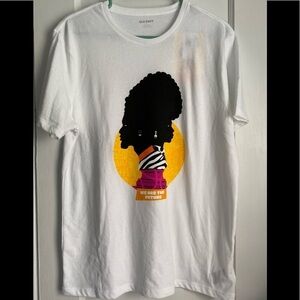 NWT Old Navy Project We T-shirt, African American Medium
